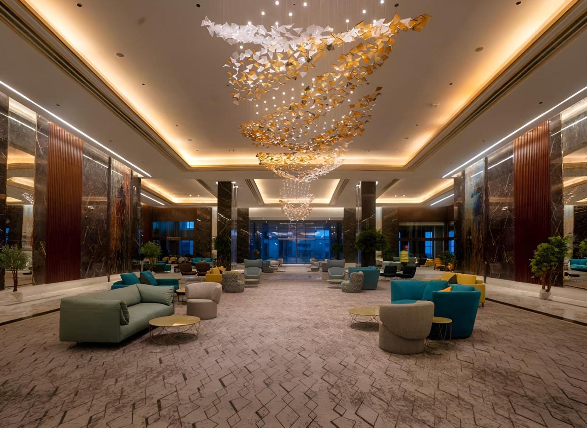 Rixos Premium Alamein เอลอาลาเมน ภายนอก รูปภาพ The lobby of the hotel