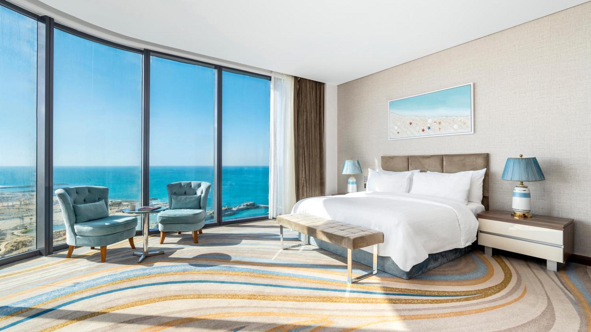 Rixos Premium Alamein เอลอาลาเมน ภายนอก รูปภาพ A bedroom at the hotel