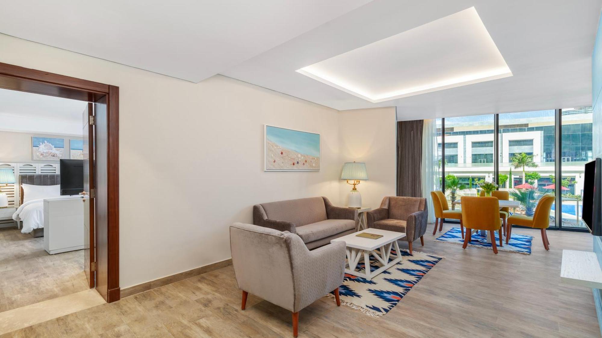 Rixos Premium Alamein เอลอาลาเมน ห้อง รูปภาพ Living room