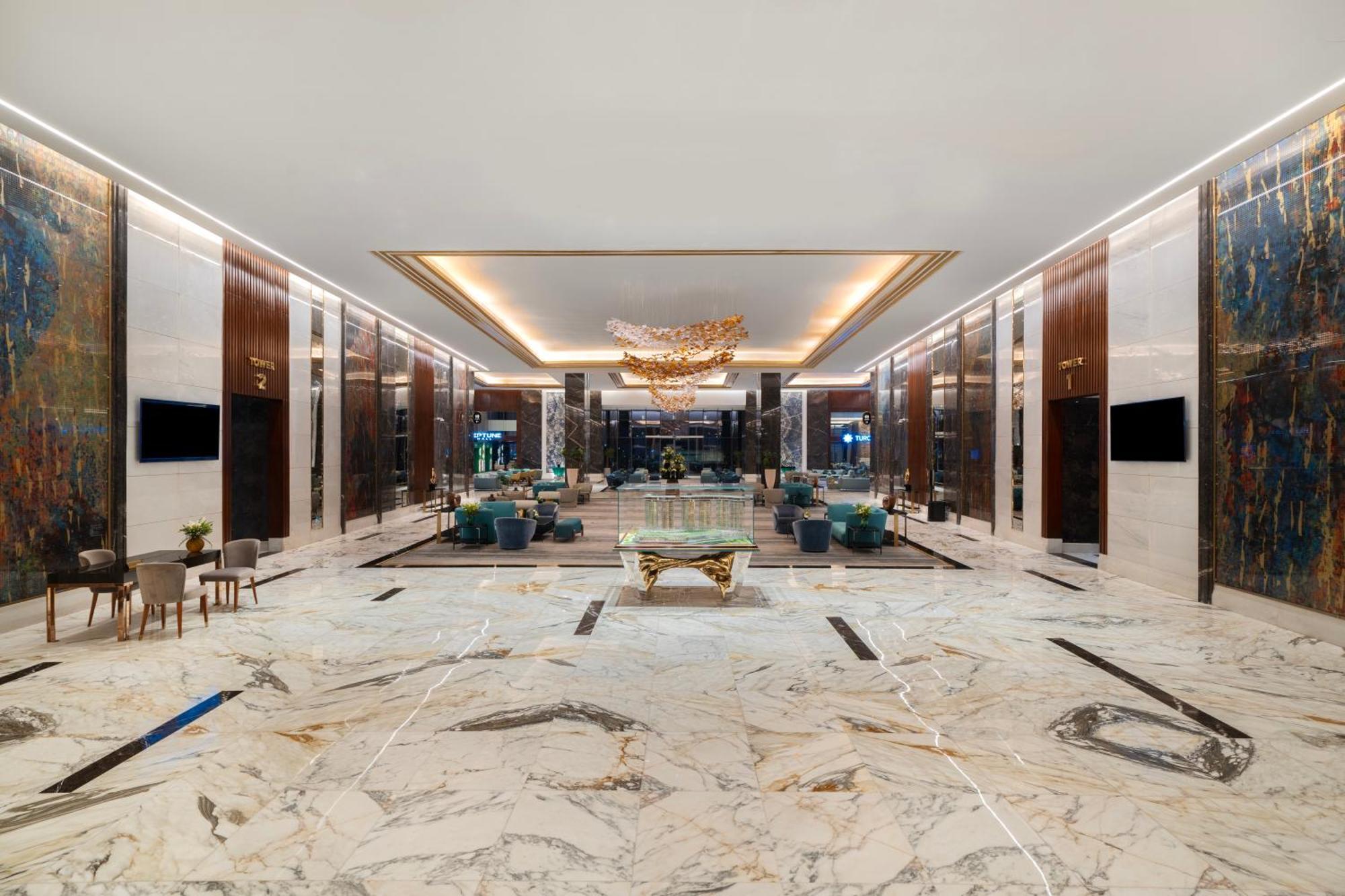 Rixos Premium Alamein เอลอาลาเมน ภายนอก รูปภาพ Lobby